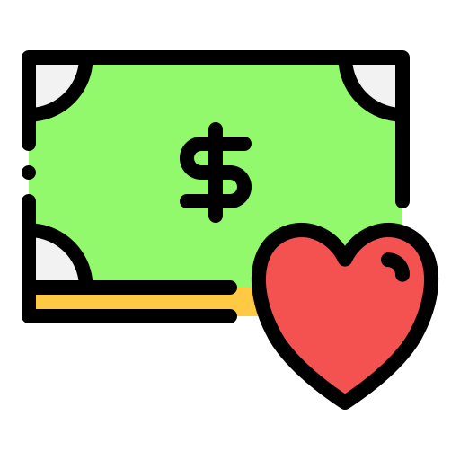 geld Generic Outline Color icoon