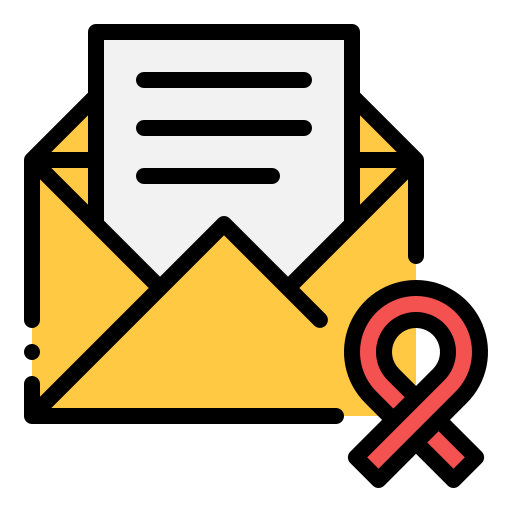 Letter Generic Outline Color icon