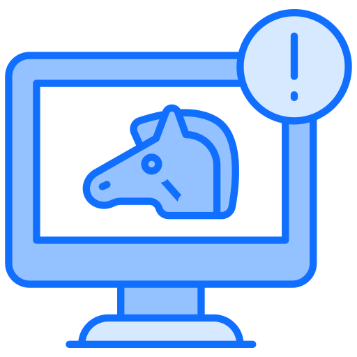 caballo de troya Generic Blue icono