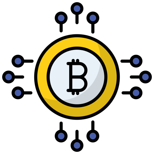 criptovaluta Generic Outline Color icona