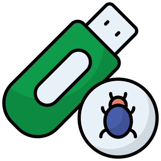 바이러스 Generic Outline Color icon