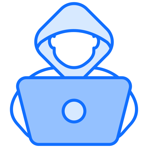 hacker Generic Blue icono
