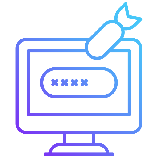 attacco informatico Generic Gradient icona