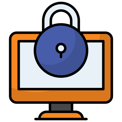 privacidad en línea Generic Outline Color icono