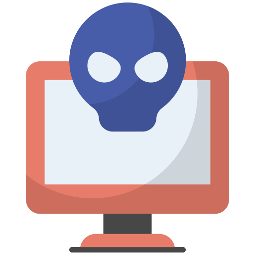 cyber crime Generic Flat icon