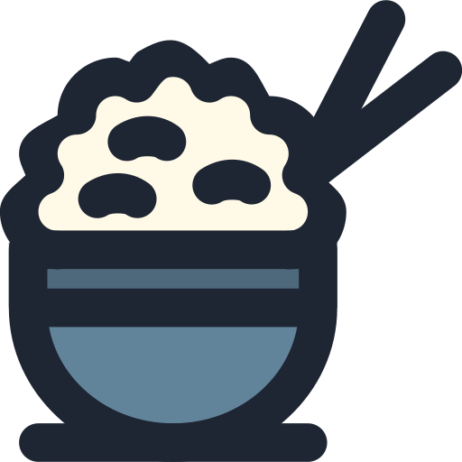 Rice bowl Generic Outline Color icon