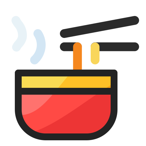 麺 Generic Outline Color icon