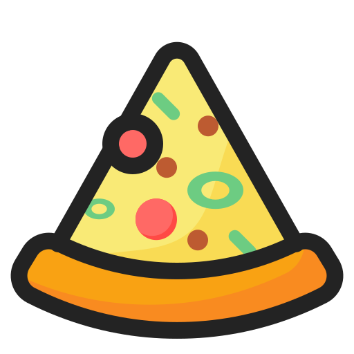 피자 Generic Outline Color icon