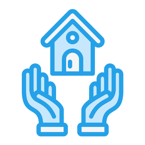 hausversicherung Generic Blue icon