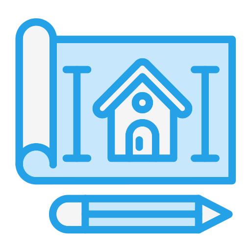 huisplan Generic Blue icoon