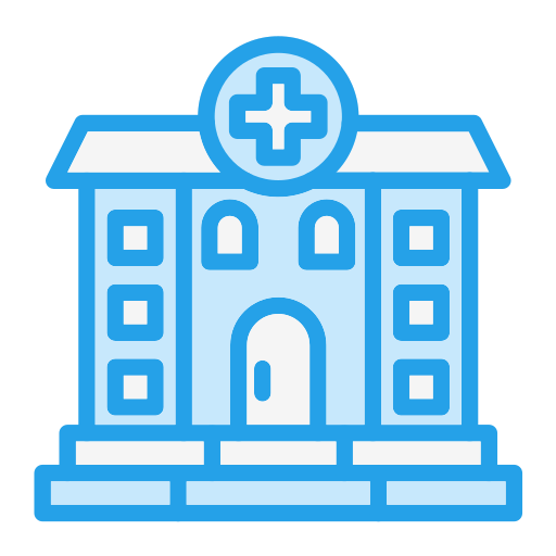 병원 Generic Blue icon