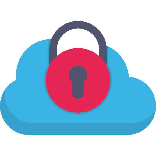 Cloud lock Generic Flat icon