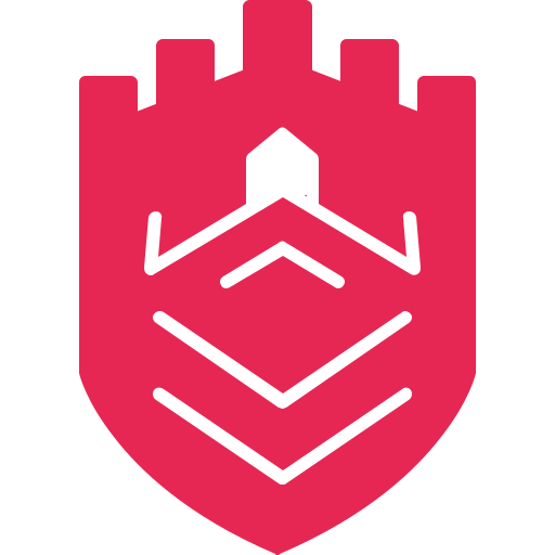 tarcza bezpieczeństwa Generic Flat ikona