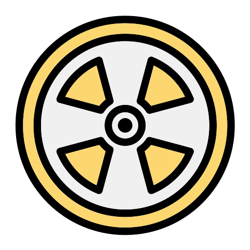 Nuclear Generic Outline Color icon