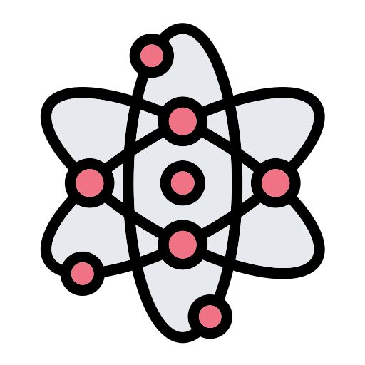 原子 Generic Outline Color icon