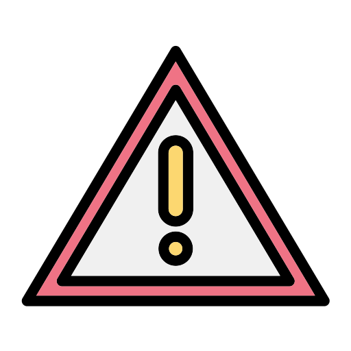 niebezpieczeństwo Generic Outline Color ikona
