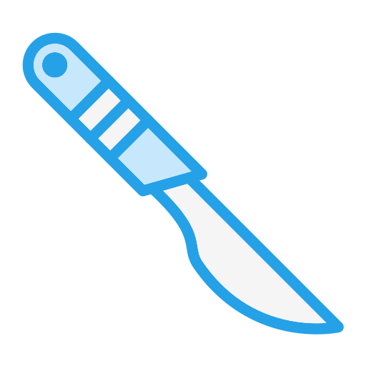 scalpel Generic Blue icoon