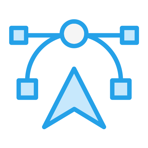 herramienta de anclaje Generic Blue icono