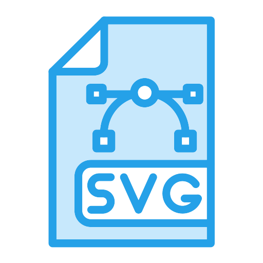 file in formato svg Generic Blue icona