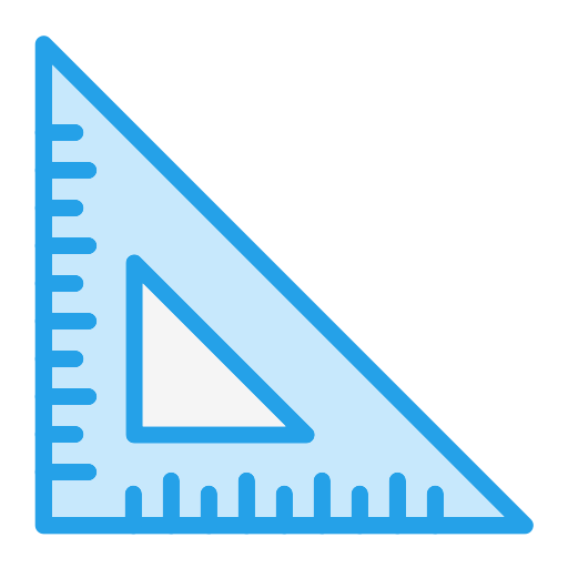 三角定規 Generic Blue icon