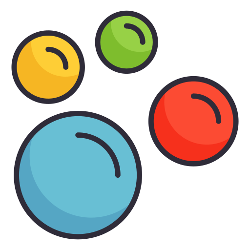 zeepbellen Generic Outline Color icoon