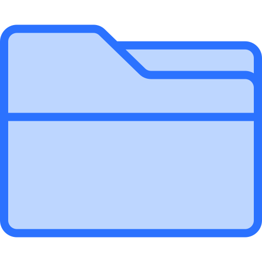 mappe Generic Blue icon