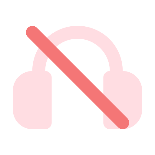 No headphones Generic Flat icon