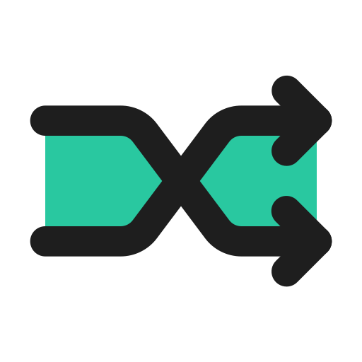 barajar Generic Outline Color icono