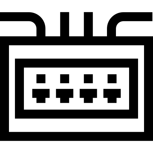 skrzynka bezpiecznikowa Basic Straight Lineal ikona