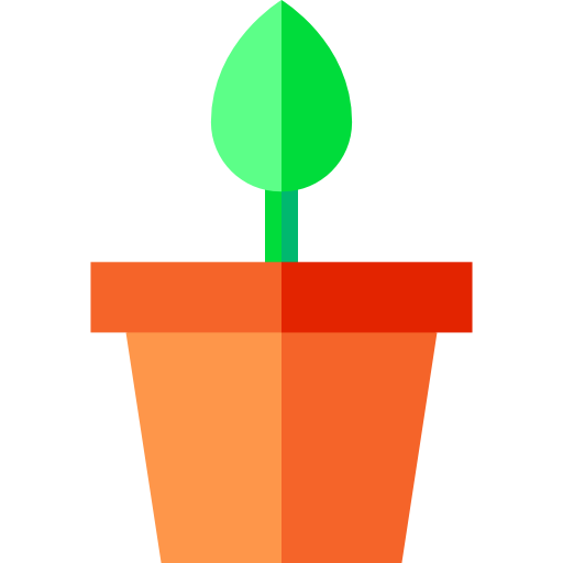 plantas Basic Straight Flat icono