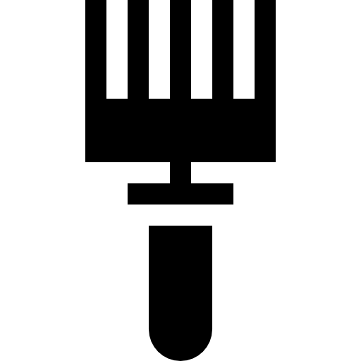 갈퀴 Basic Straight Filled icon