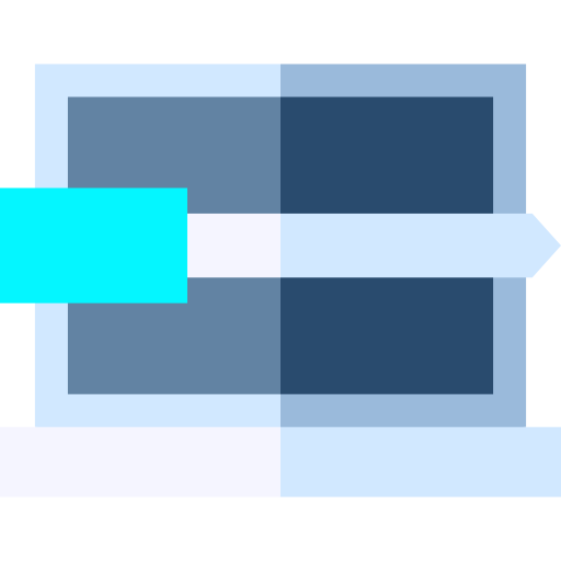 configuratie Basic Straight Flat icoon