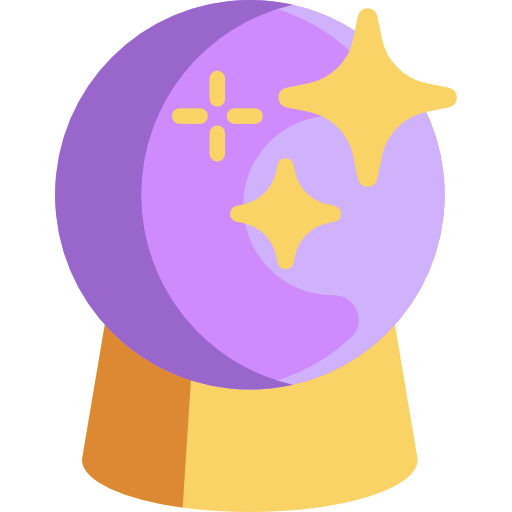 magischer ball Special Flat icon