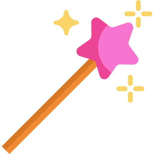 마법의 지팡이 Special Flat icon