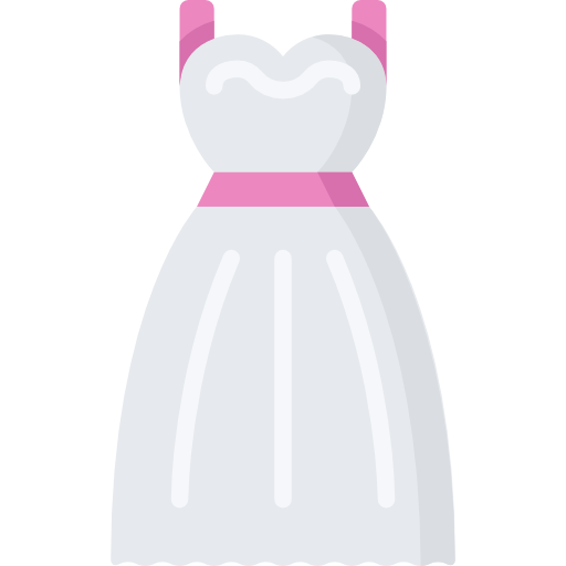 hochzeitskleid Special Flat icon