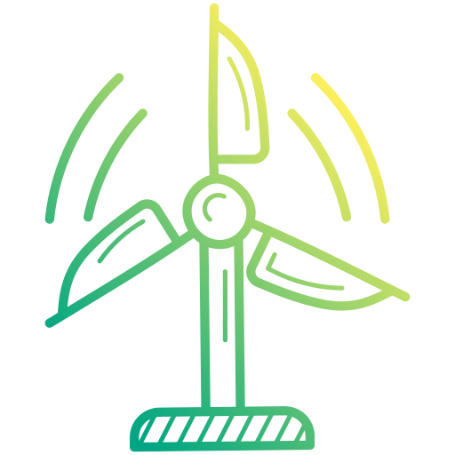 windturbine Generic Gradient icoon