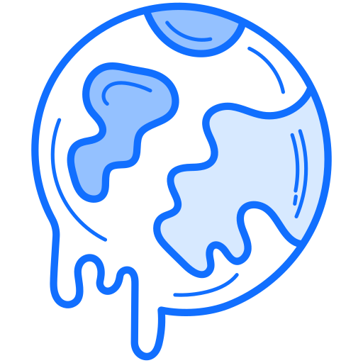 温暖化 Generic Blue icon