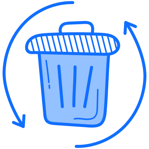 abfall Generic Blue icon