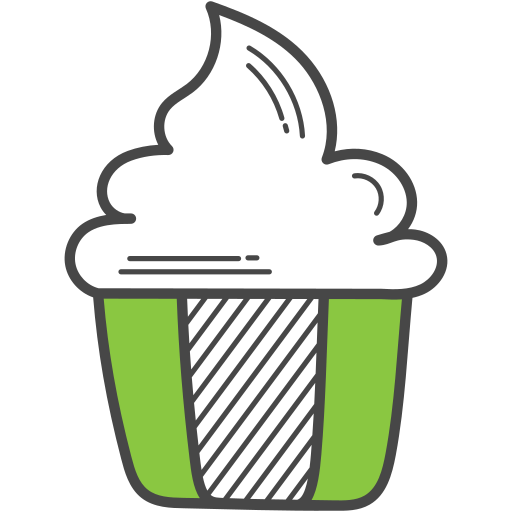 cupcake Generic Fill & Lineal icoon
