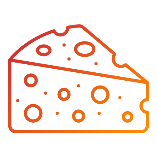 Cheese Generic Gradient icon