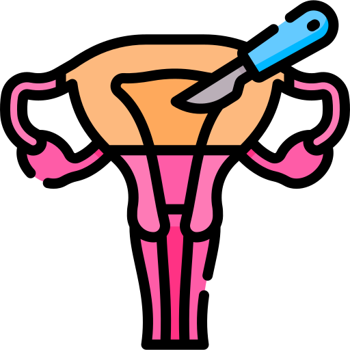Hysterectomy Special Lineal color icon