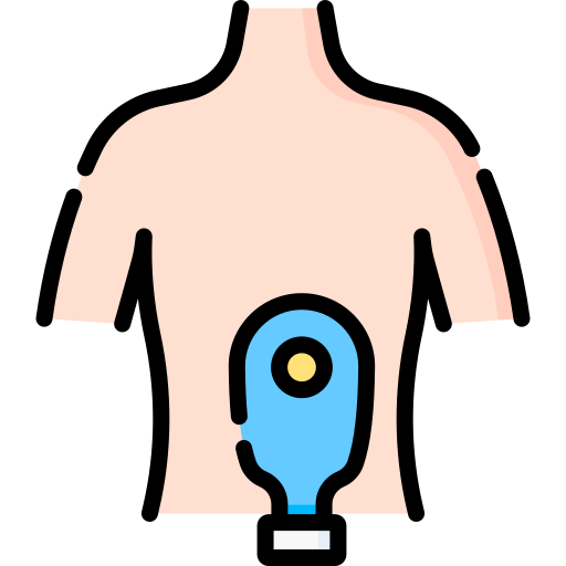 colostomía Special Lineal color icono