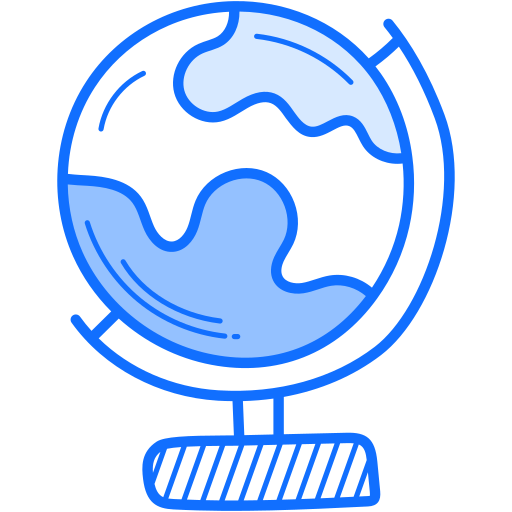 globo Generic Blue icona