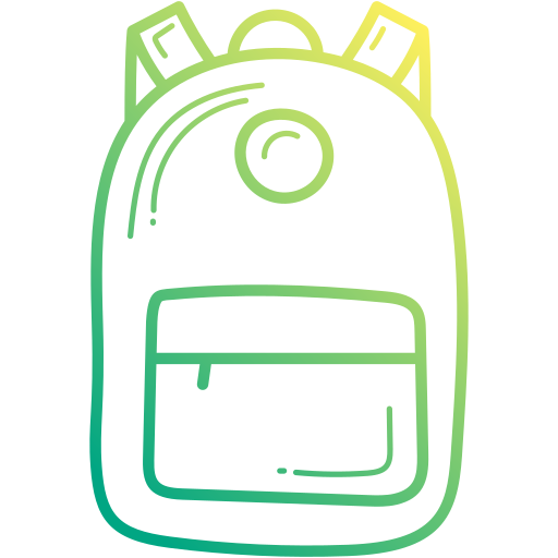 School bag Generic Gradient icon