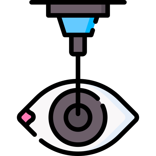 Eye surgery Special Lineal color icon