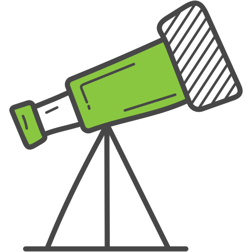 Telescope Generic Fill & Lineal icon