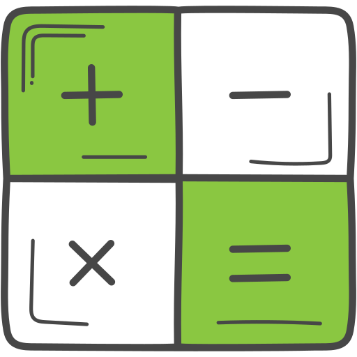 Maths Generic Fill & Lineal icon