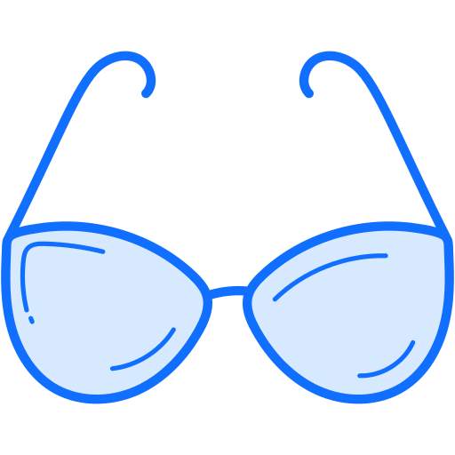 Óculos Generic Blue Ícone