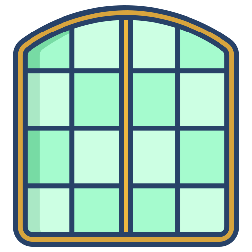 okno Generic color outline ikona