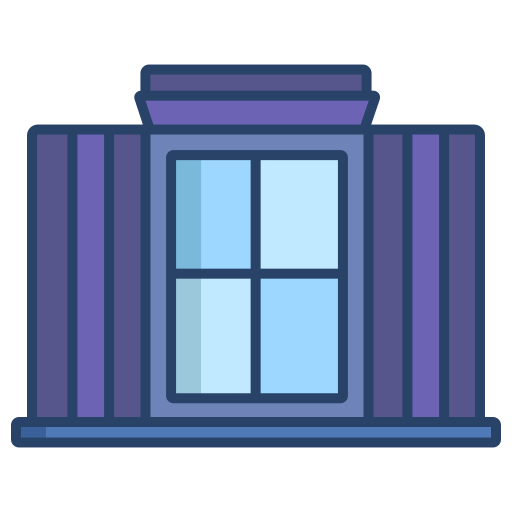 ventana Generic color outline icono